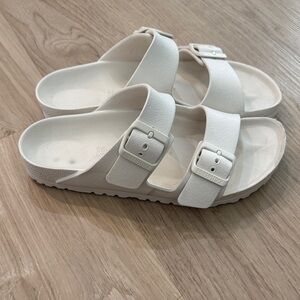Birkenstock Classic White Slides